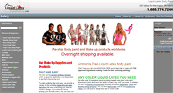 Desktop Screenshot of liquidlatexfashions.com
